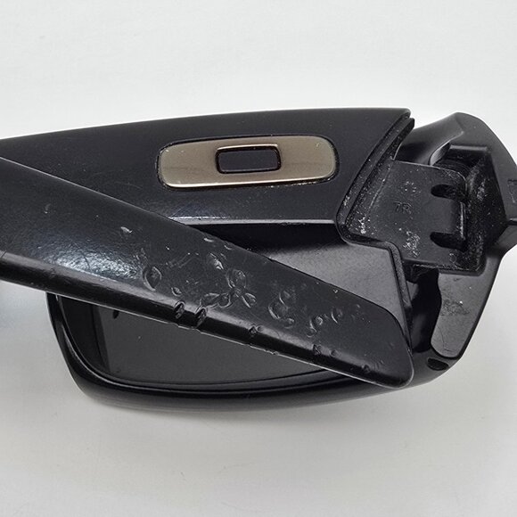 Oakley 03-473 Gascan Matte Black Frame Grey Lens Special Issue Sunglasses 60mm - Picture 11 of 14